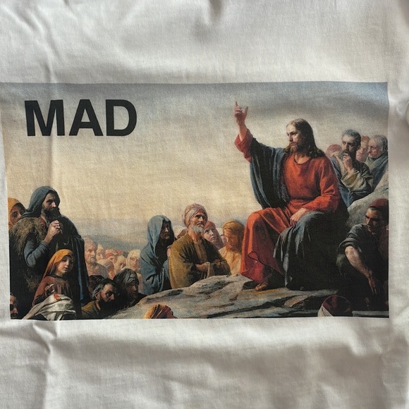 Undercover Jun Takahashi MAD Jesus Sermon Tee size 1 - Picture 2 of 3